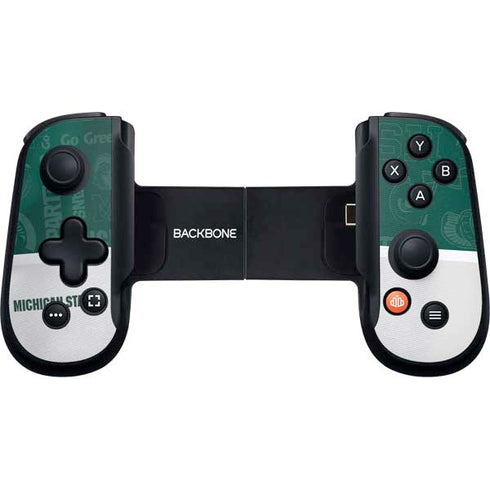 Michigan State University Jersey Split Backbone One for iPhone Game Controller Skin